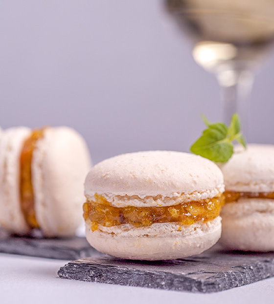 Macarons au Muscat de Noël