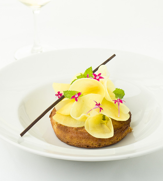 Savarin à la mangue