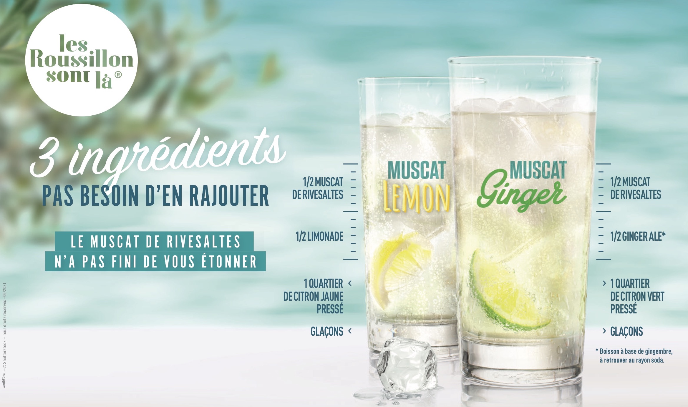 Les cocktails de l’été 2021